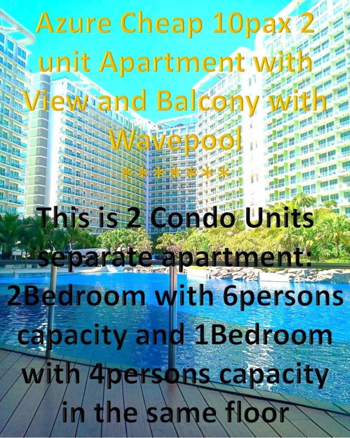 Azure Resort Cheap Apartments With View And Balcony By Lc 马尼拉 外观 照片